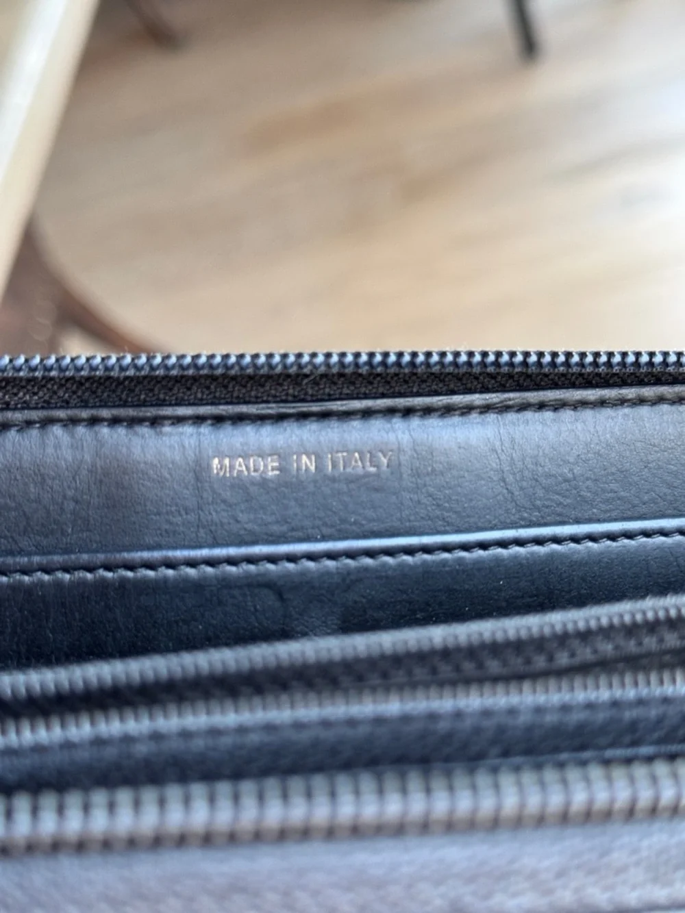 Chanel Black Quilted Chevron Wallet - Picture 2 of 12